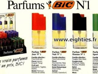 ANNEES, années, 80, 80's, eighties, parfum, parfums, BIC, parfumerie, 1988, nostalgie, mode, pub, publicité, flop